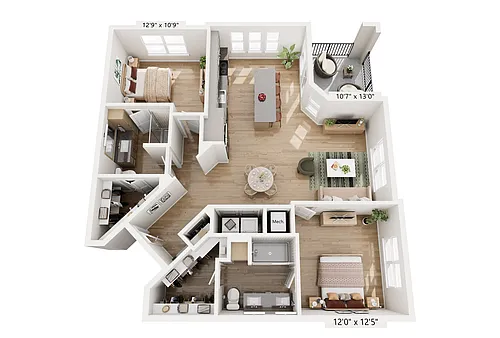 Floor plan B2