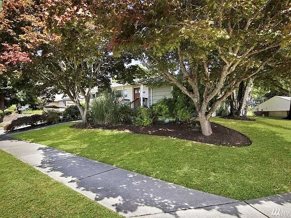 Another view of the front of the house. Large corner lot.