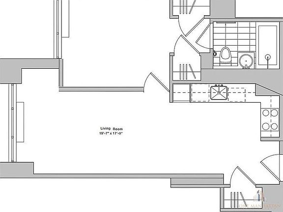 2nd image of 322 W 57th St APT 16U