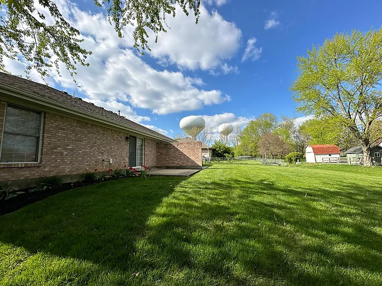Spacious Back Yard