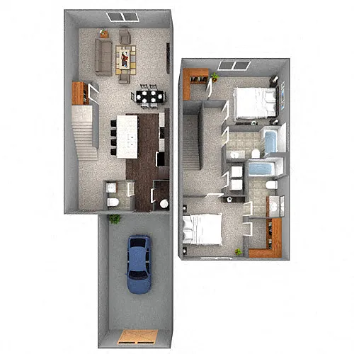 Floor plan Maxwell Villa