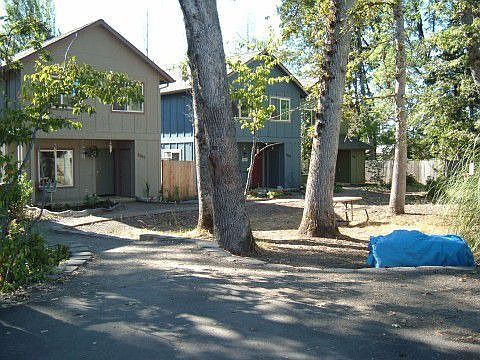 Last house on right, end of path