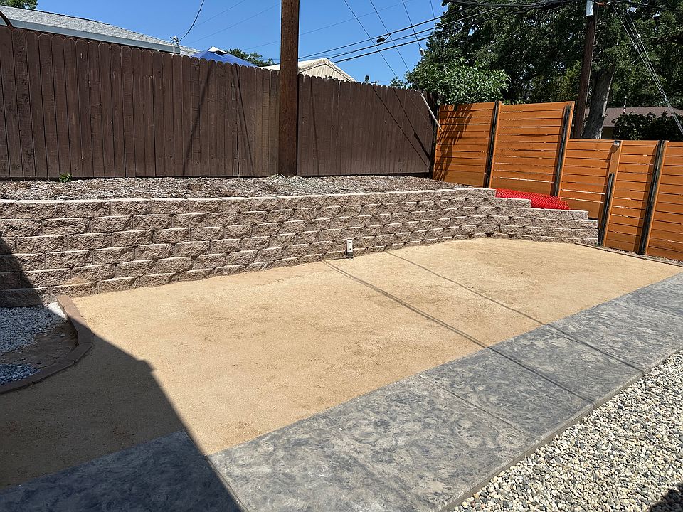 Front yard of property