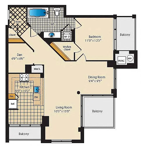 Floor plan Verona