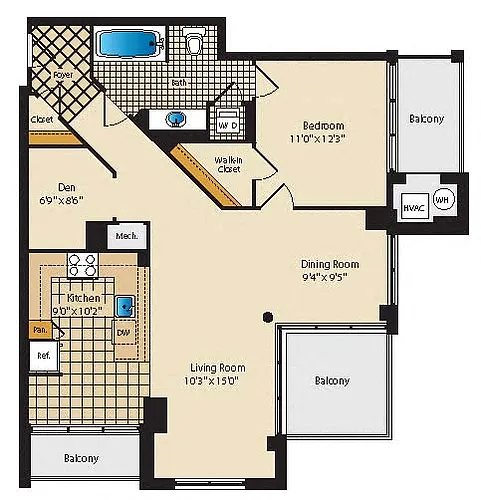 Floor plan Verona