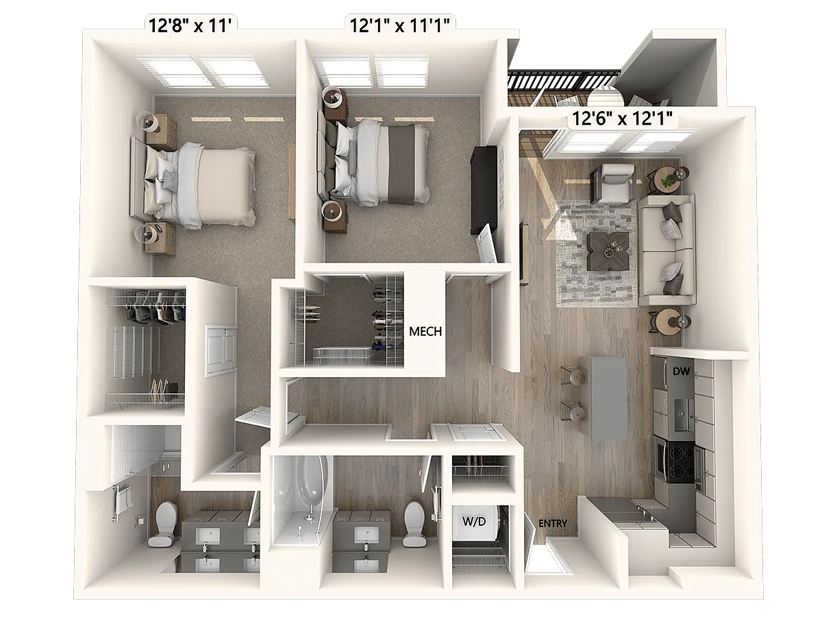 Floor plan B4