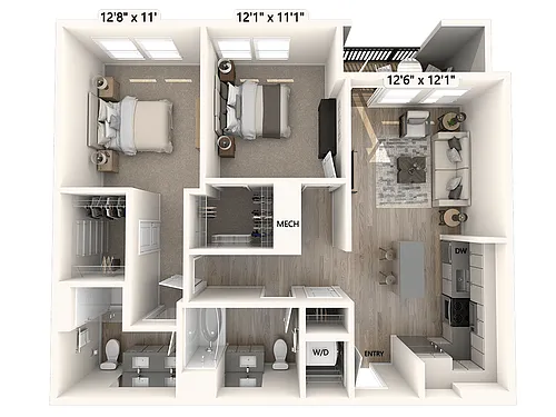 Floor plan B4