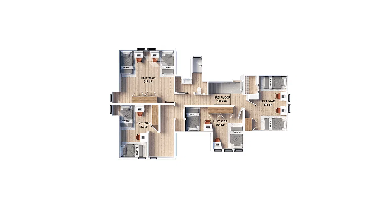 Floor plan Third Floor
