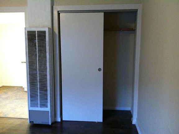 Extra closet space in Living Room
