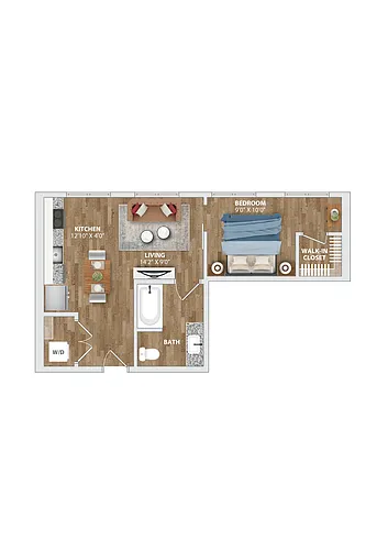 Floor plan MILL A1