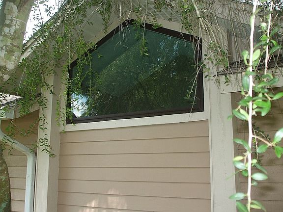 pentagon master bath window