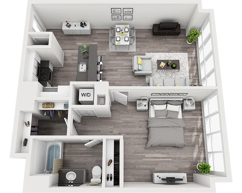 Floor plan Plan A1C