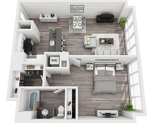 Floor plan Plan A1C