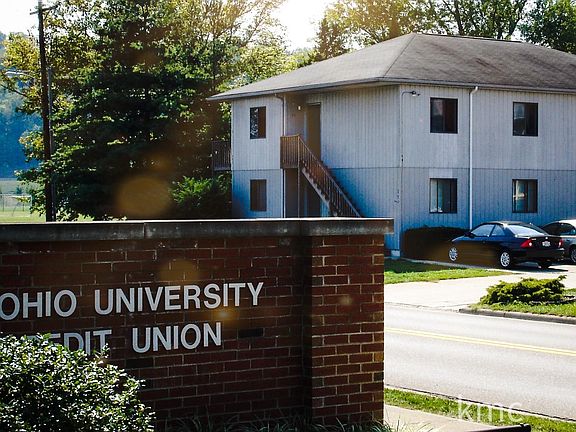 View of our complex from across the street. So close to your classes and within sight of O'Bleness Hospital and OU's athletic co