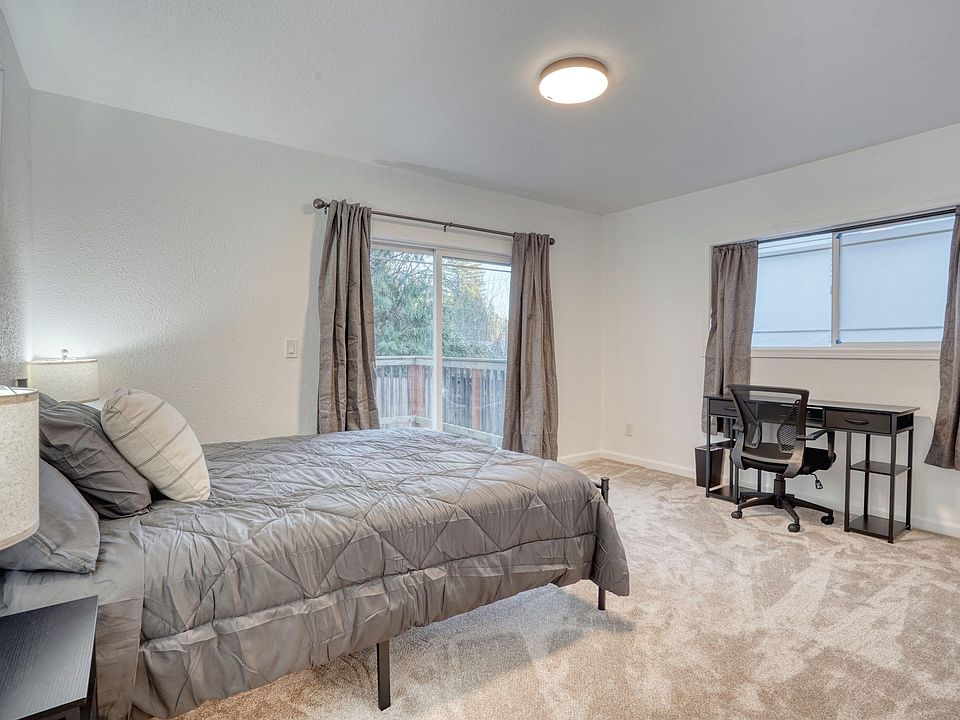 This large main floor room offers porch access.