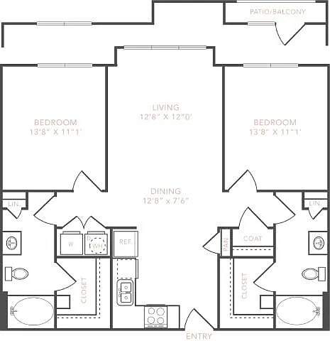 Floor plan B3