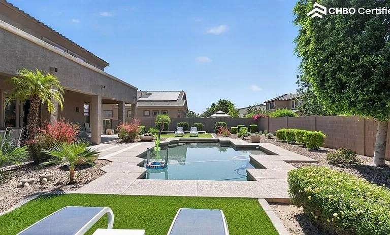 Resort style furnished villa in Goodyear, AZ