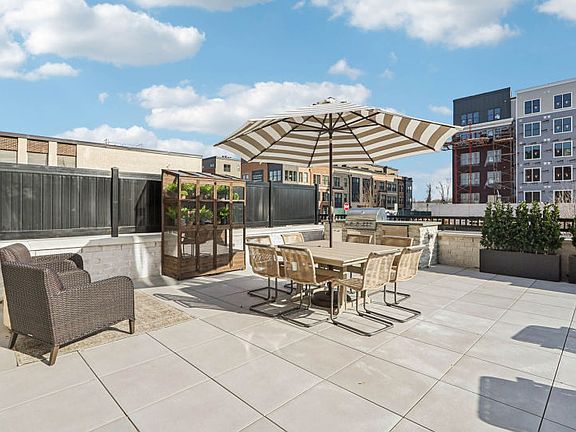 Patio with Outdoor Kitchen and Fireplace