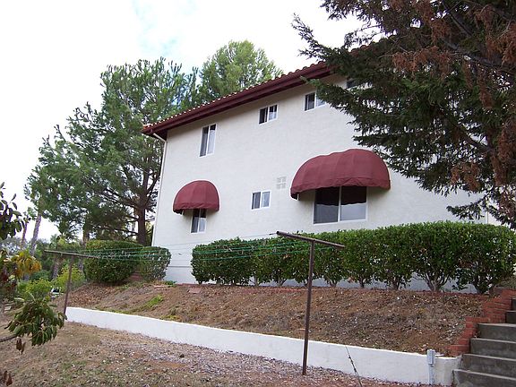 Side of split level home