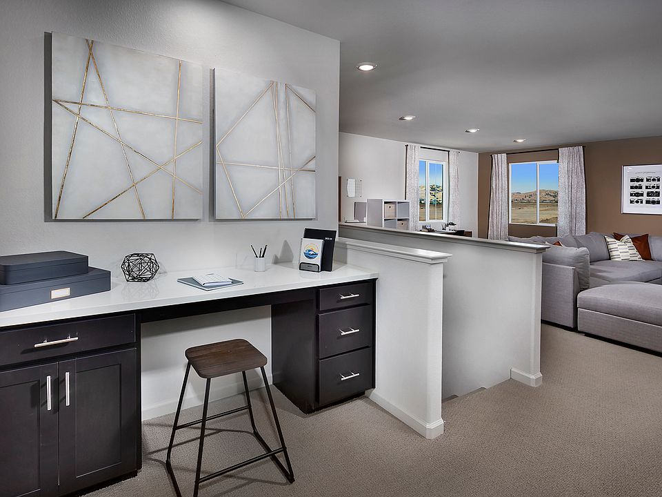 Residence 4 office modeled at a nearby Meritage community.