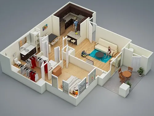 Floor plan A1
