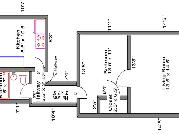 2nd image of 376 Chittenden Ave #B