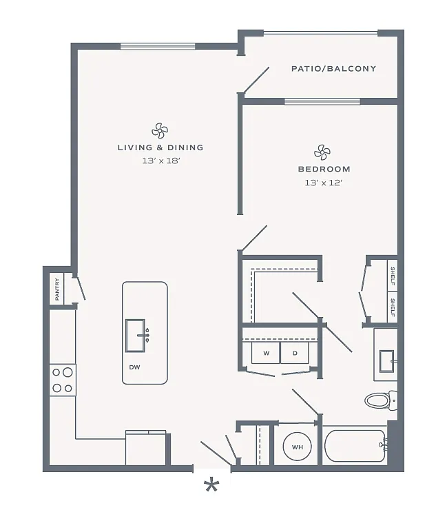 Floor plan Andros