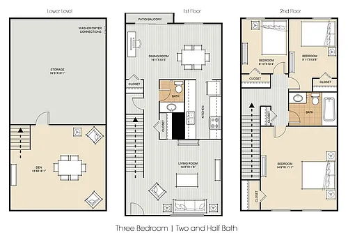 Floor plan 3 Bedroom