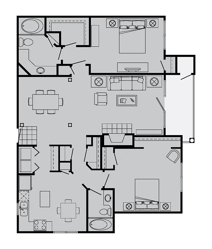 Floor plan J