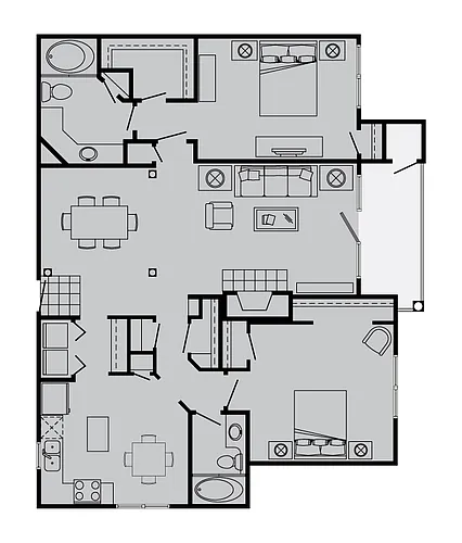 Floor plan J
