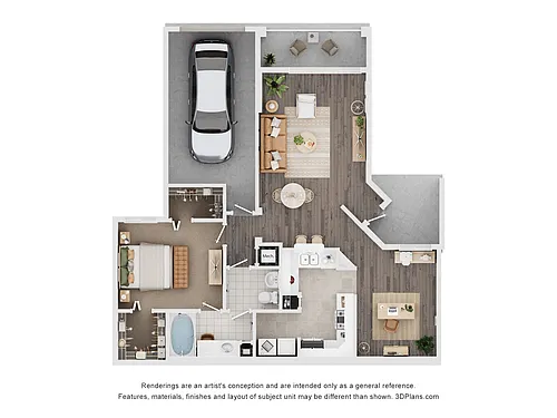 Floor plan Club Motor Court II
