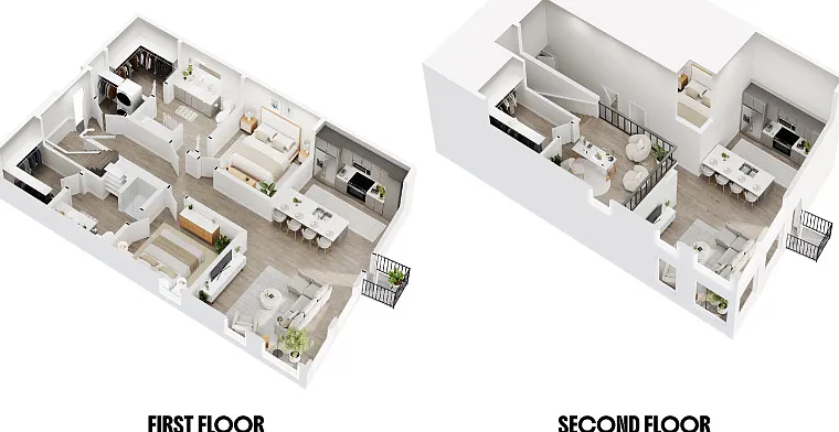 Arrowleaf 3D | 3 Bedroom | Greenside | Silo Park Arrowleaf 3D | 3 Bedroom | Greenside | Silo Park
