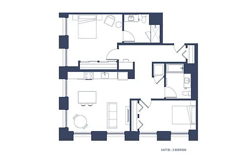 Floor plan B1