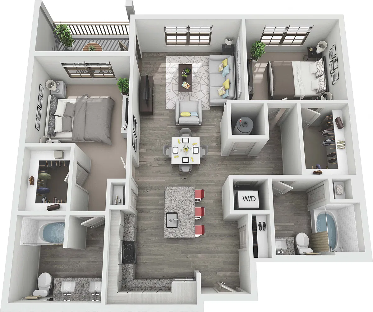 Floor plan B1