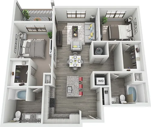 Floor plan B1