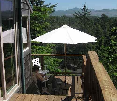 Deck & View to East