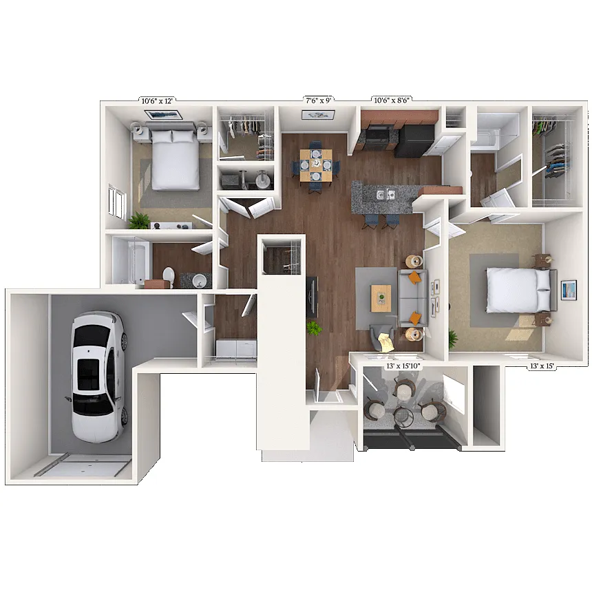 Floor plan Cozumel