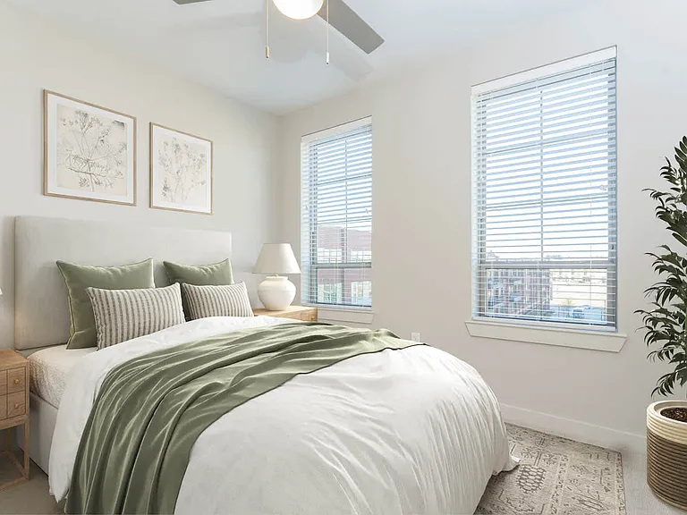 Carpeted Bedroom
