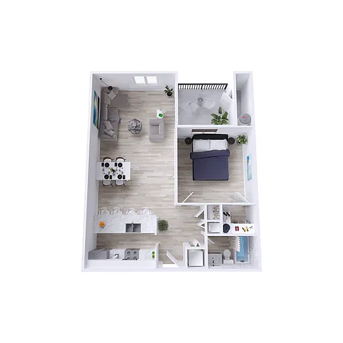 Floor plan A2 Renovated