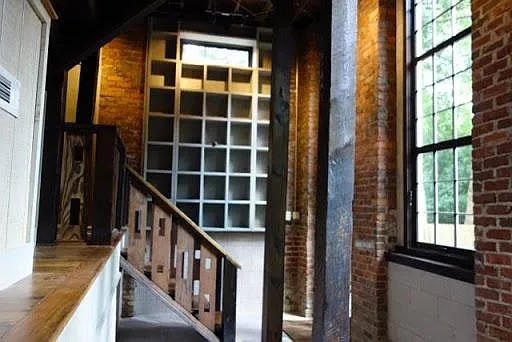 bottom level of studio