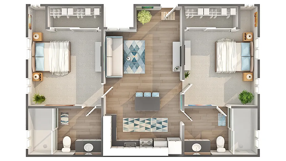 Floor plan Amber