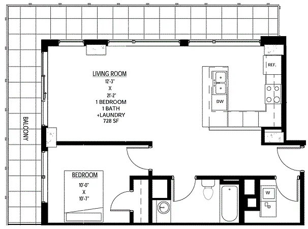 Floor plan 801