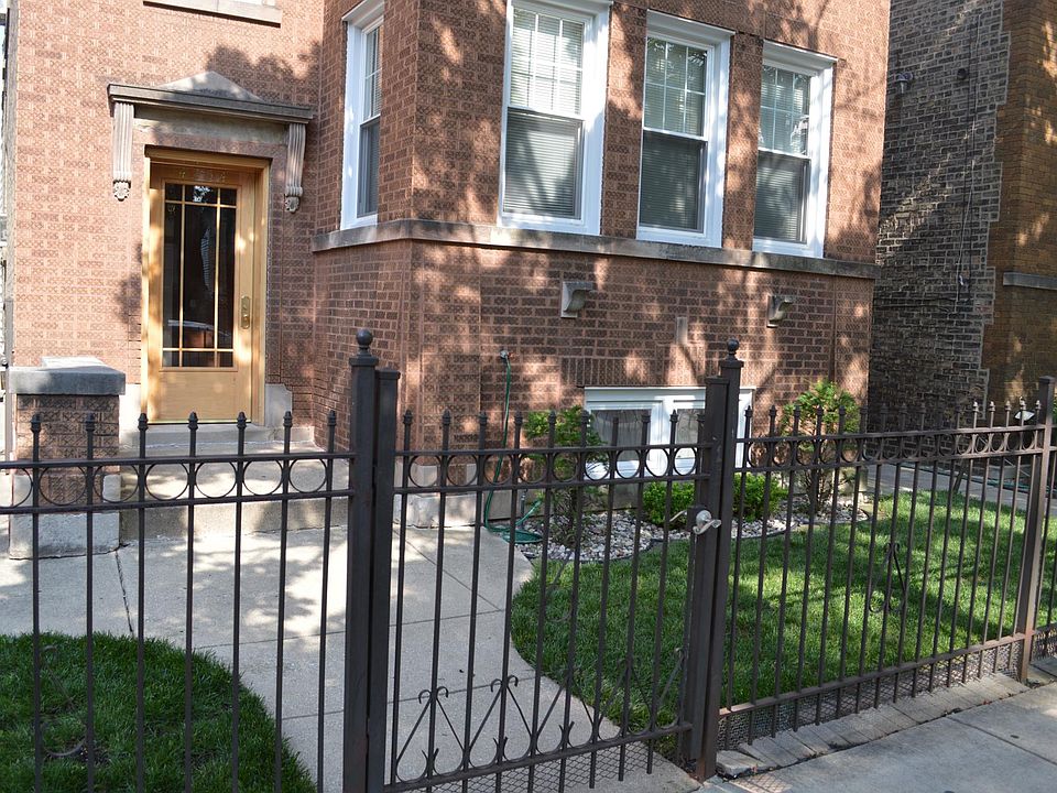 Gated front entrance