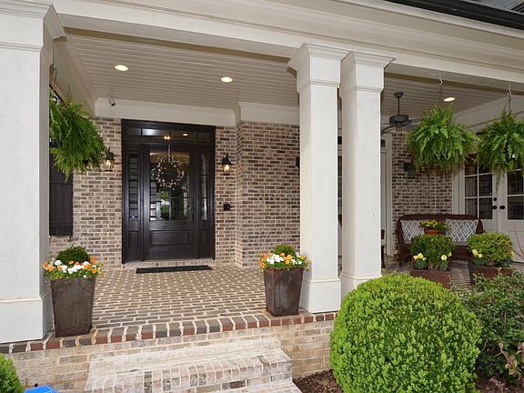 Welcoming front porch