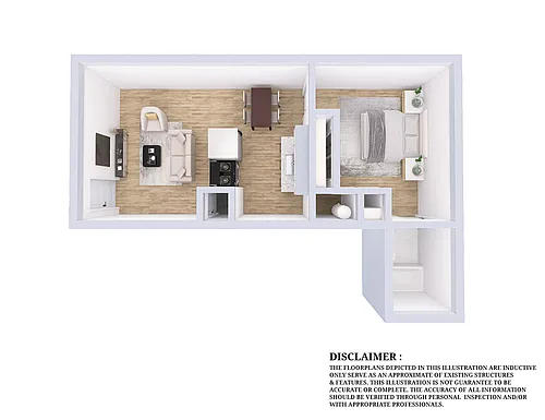 Floor plan The Cabin
