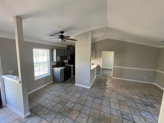 Living room and breakfast nook