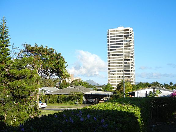 View from the front door