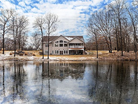 Rear view across water