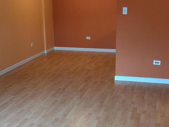 Living room + dining area