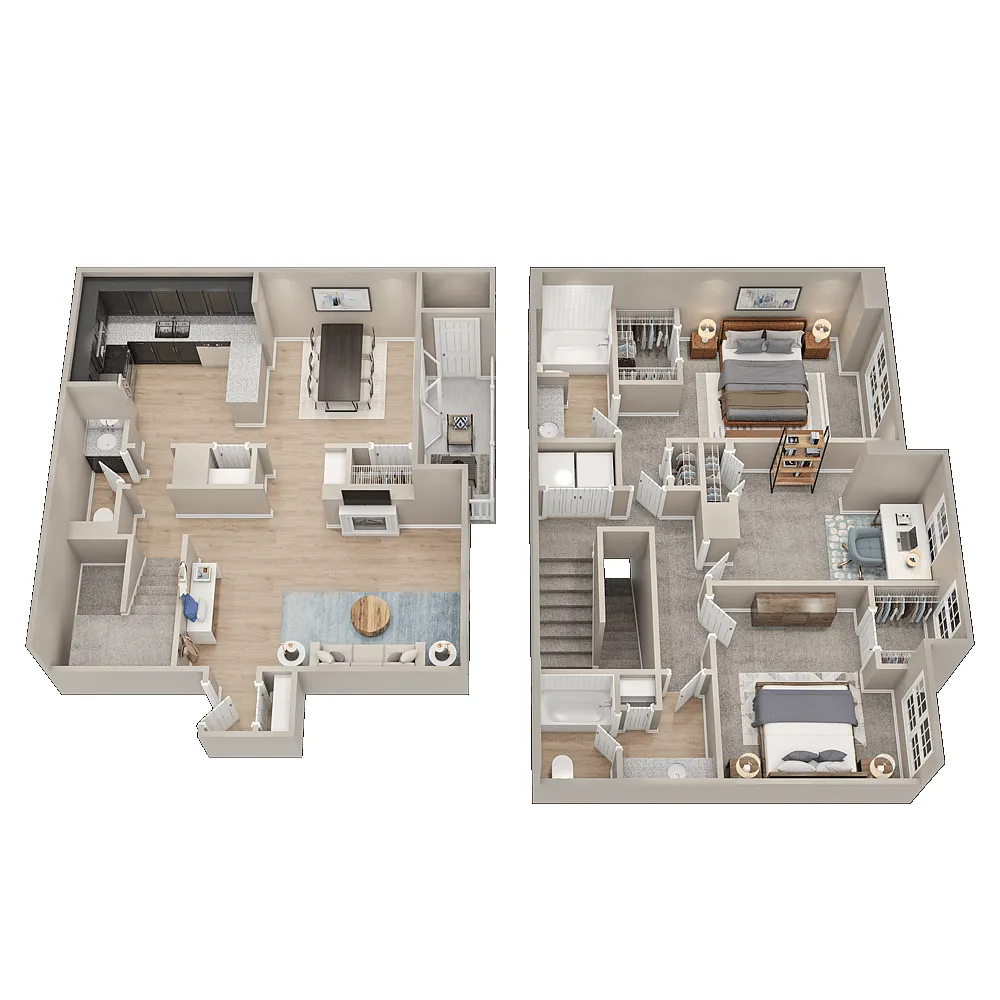 Floor plan Thatcher